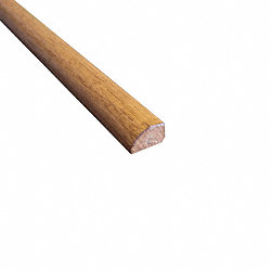 Prefinished Spice Hickory Hardwood 1/2 in thick x .75 in wide x 78 in Length Shoe Molding